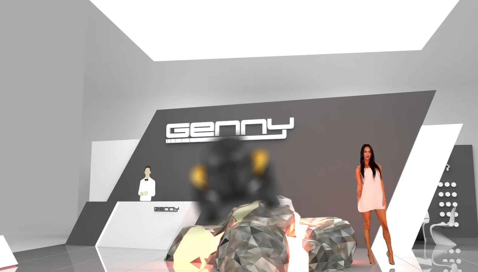 Genny Zero met XR Kit op de REHACARE 2026-stand